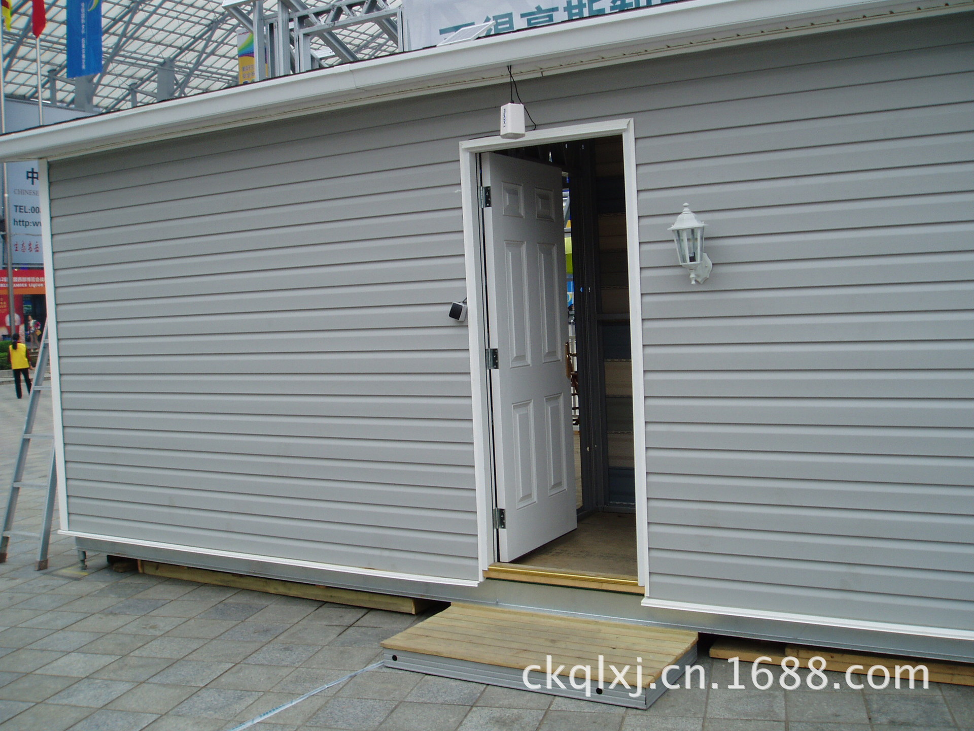 塑料建材-苏州昆山太仓岗亭\/保安室PVC外墙挂