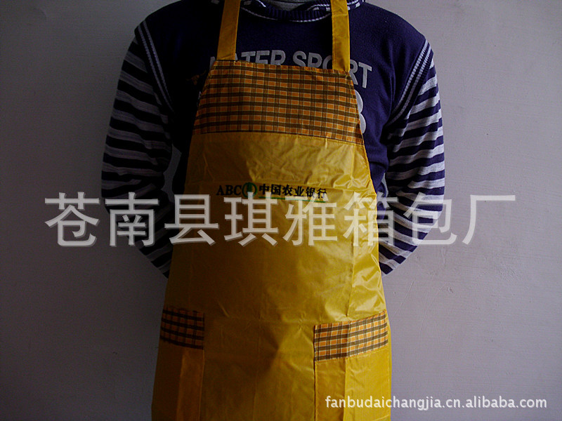 福建广告围裙厂家专业批发定做各种优质广告围裙韩版时尚花边围裙