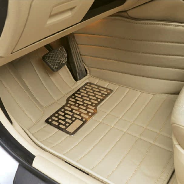 皮革全包围脚垫大众新朗逸捷达帕萨特宝来桑塔