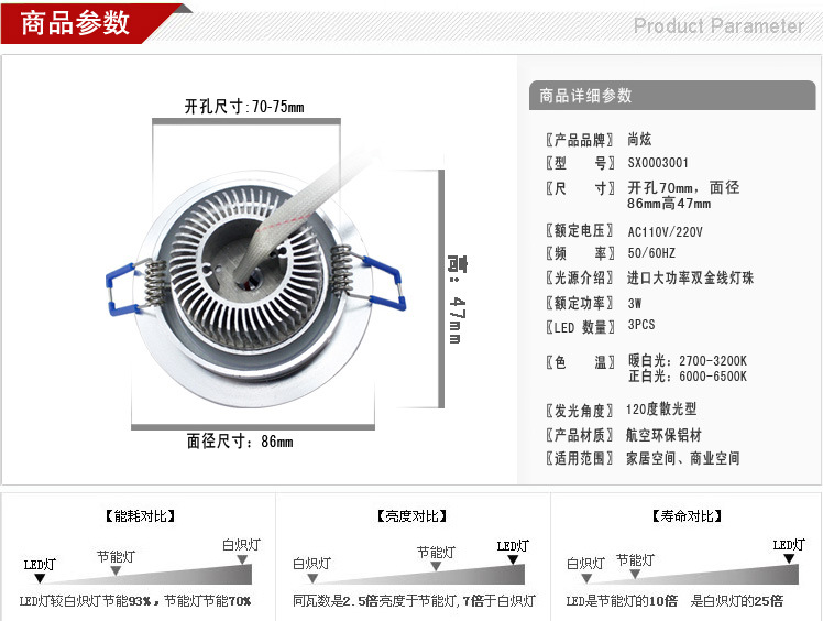 商品细节图-散热