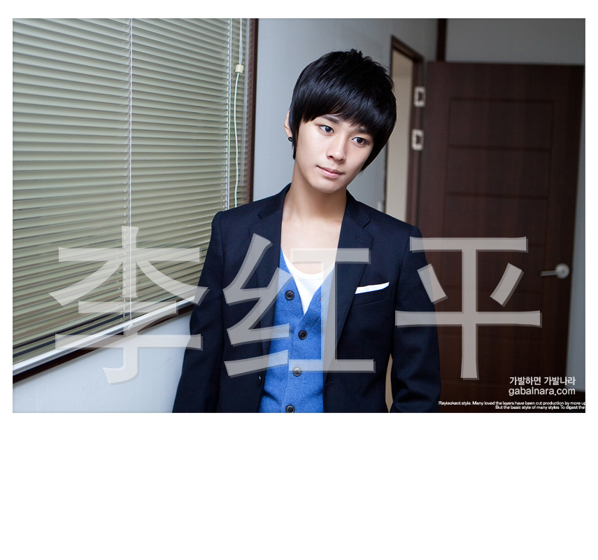 【专业提供 男士假发 假发套 短发批发 NF (14)