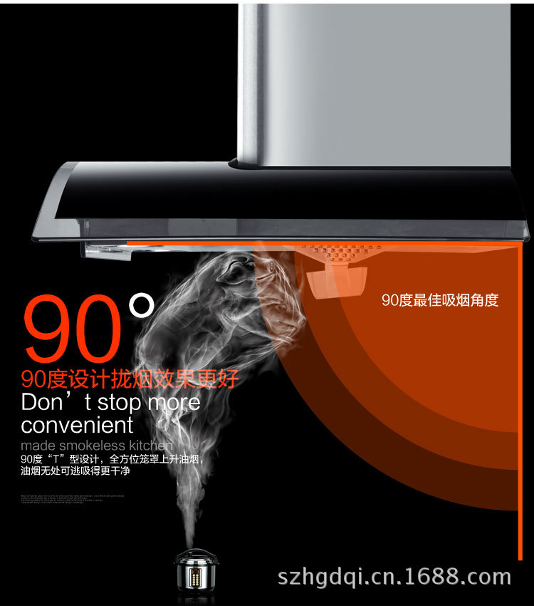 【假一赔三 广州樱花 深罩形 抽油烟机 金典 欧