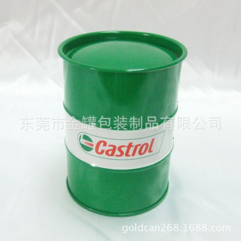 金属罐-厂家专业订做 马口铁笔筒 油桶存钱罐 