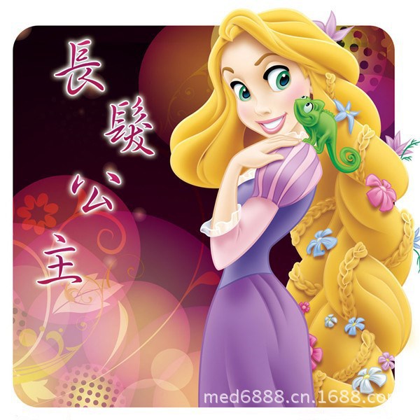 迪士尼Disney长发公主,白雪美人鱼公主,来图/来样定制
