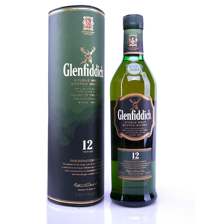 格兰菲迪12年单一纯麦威士忌z