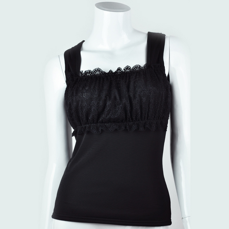 <em>女士</em>加厚加绒保暖背心美体塑身<em>马甲</em>抹胸上装内