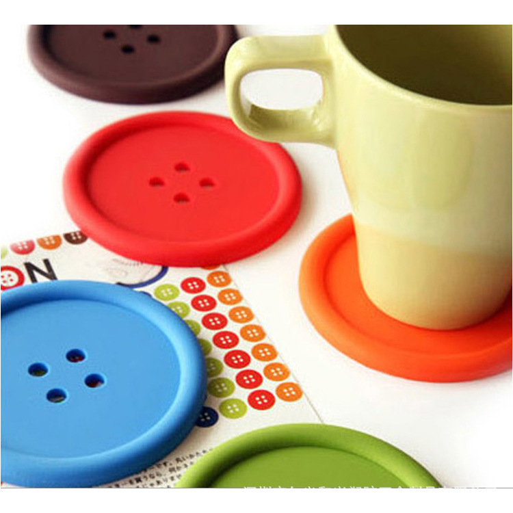 纽扣杯垫