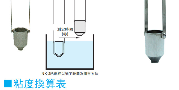 厂家供应nk-2黏度杯,测试油漆粘度大小,专用2号粘度杯