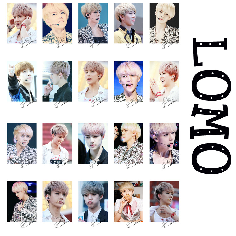 <em>EXO 吴世勋 同款</em> 周边 LOMO卡(20张入) LM06