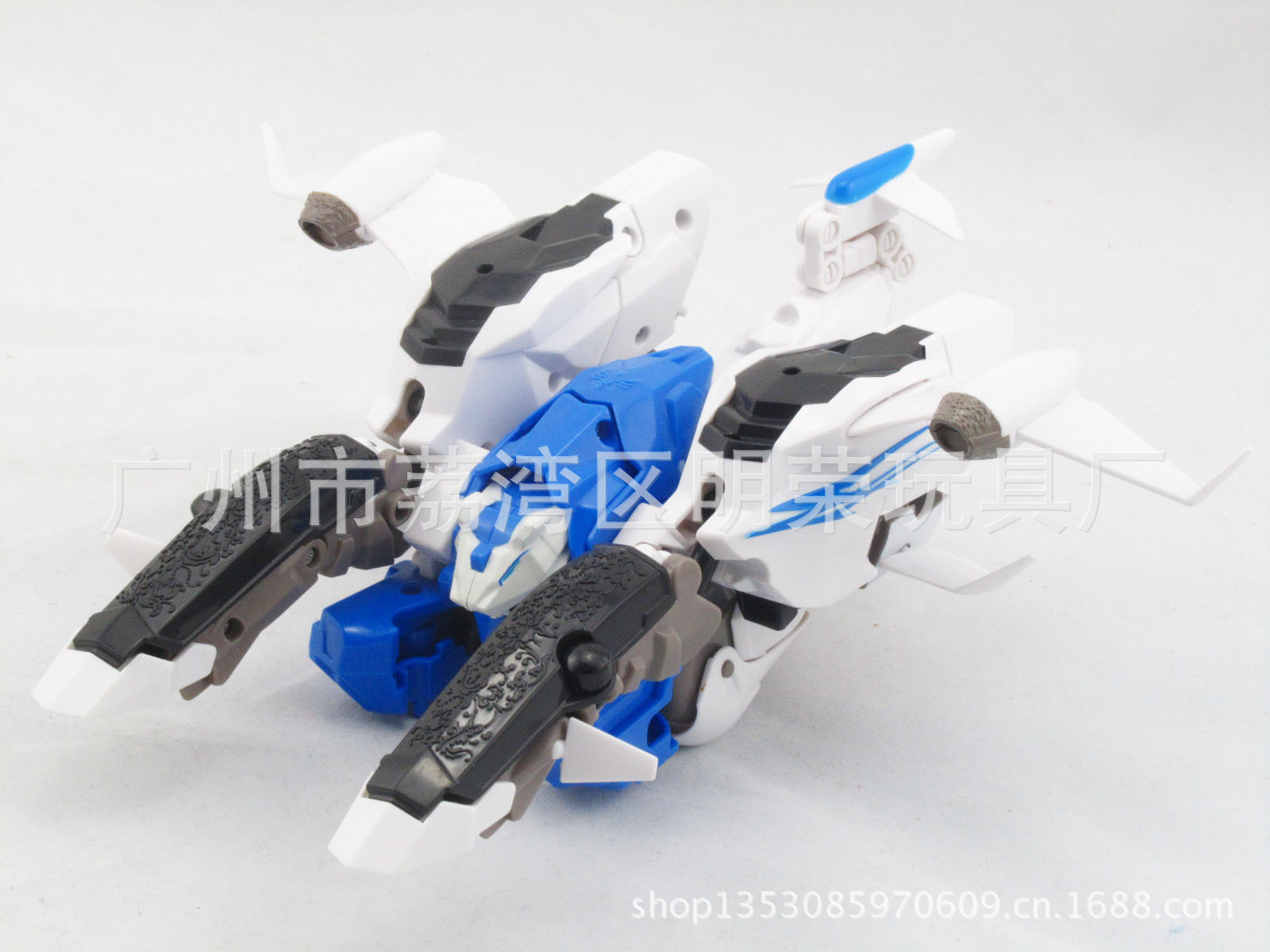 【神兽金刚2之天神地兽 达力正版四合体变形玩