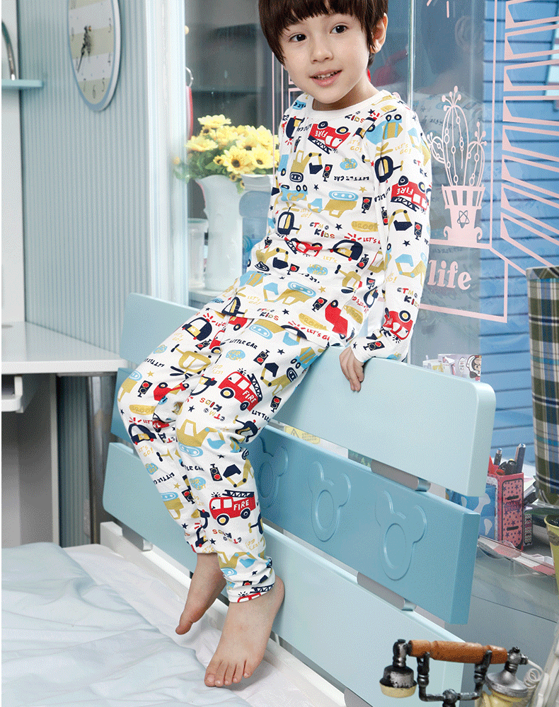 新款儿童内衣套装 儿童家居服 <em>秋款</em>儿童<em>睡衣</em> 品