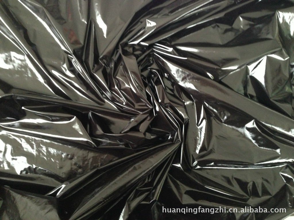 【现货黑色春亚纺 春亚纺亮PU涂层 羽绒服面料 超亮面料】价格,厂家,图片,化纤面料,苏州欢庆纺织有限公司-马可波罗网