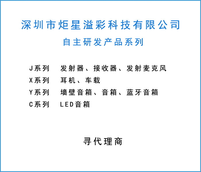 自主研发产品