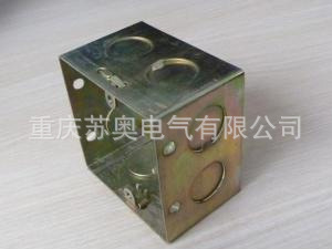 电缆接线盒-供应86型金属接线盒 钢制接线盒 镀