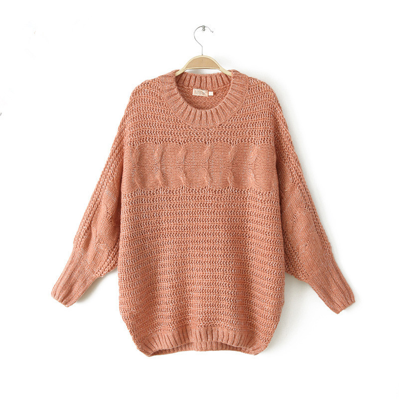 2013秋冬新款外贸原单宽松棒<em>织毛衣套头毛衣</em>