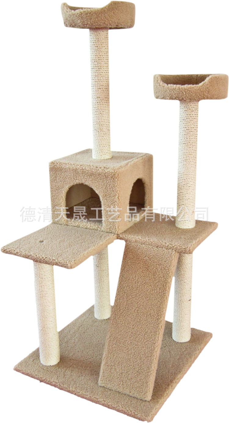 【【低价销售】猫爬架厂家生产各种宠物玩具 