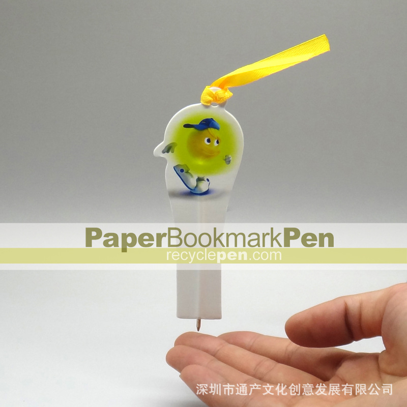 flat pen, bookmark pen