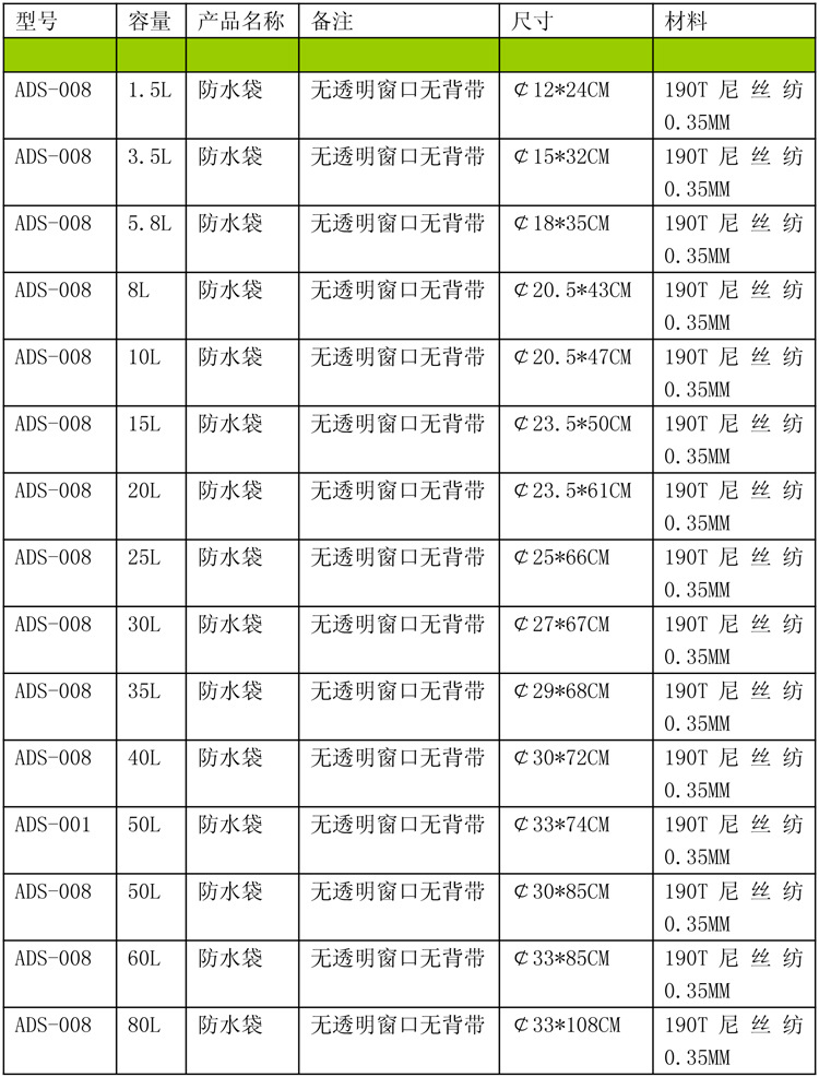 190T尼龙 兰色 b