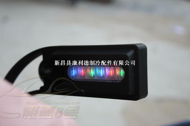 【踏板车 电动车雅马哈摩托车改装件 彩灯反光