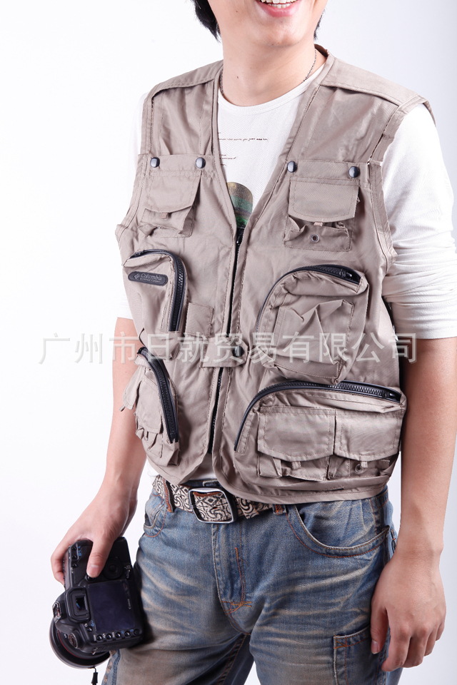 【厂家直销供应哥伦比亚GL<em>短款</em>户外<em>马甲</em> 两用