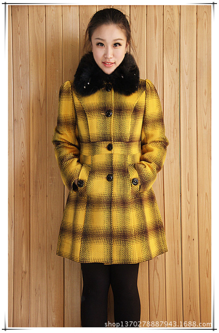 2013-102740 价格350 高档羊毛绒大衣 图片