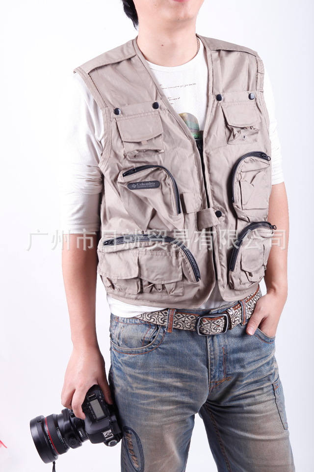 【厂家直销供应哥伦比亚GL<em>短款</em>户外<em>马甲</em> 两用