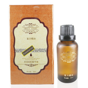 批发采购精油-香熏蜜语控油祛痘复方精油批发