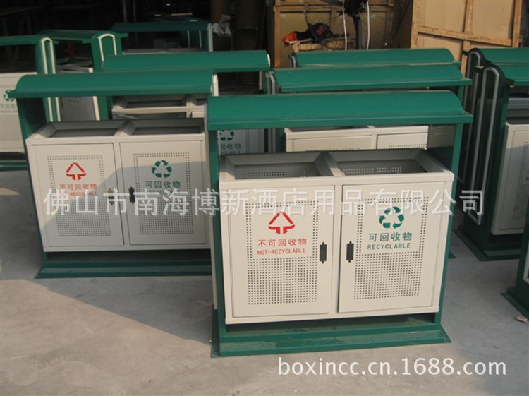 户外垃圾桶实物图片29
