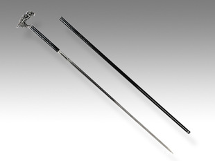 龙头手杖剑 汉威金属 工艺品收藏品未开刃刀具 soc2175