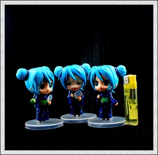 公仔、玩偶、娃娃-动漫批发3款初音3代底板公仔