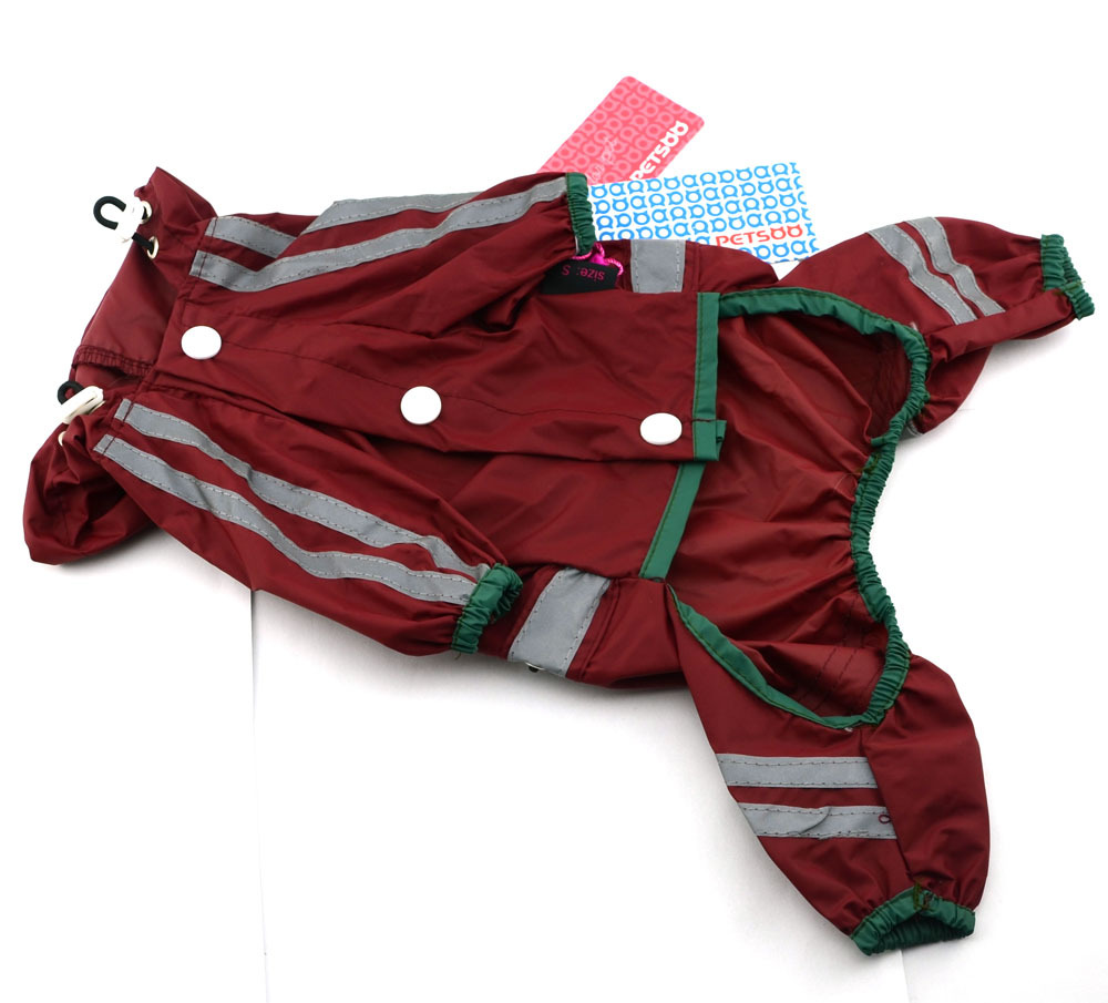 5 Sizes Dog Clothes Pet Raincoats for Small Large Dogs pet apparel