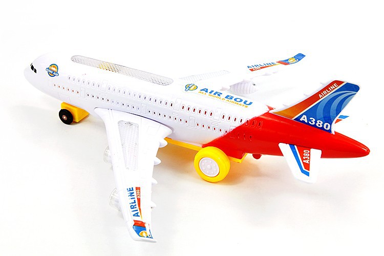 NO.15138儿童电动拼装客机 飞机模型 航空电动