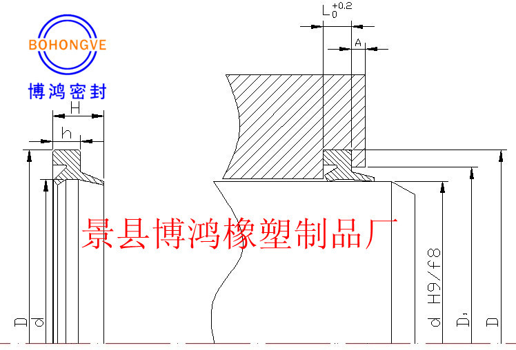 ck型组合防尘圈 聚氨酯