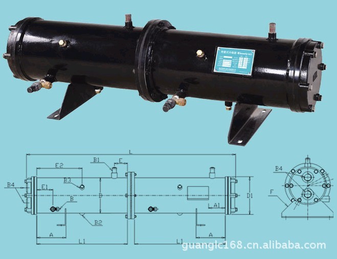 双回路冷凝器