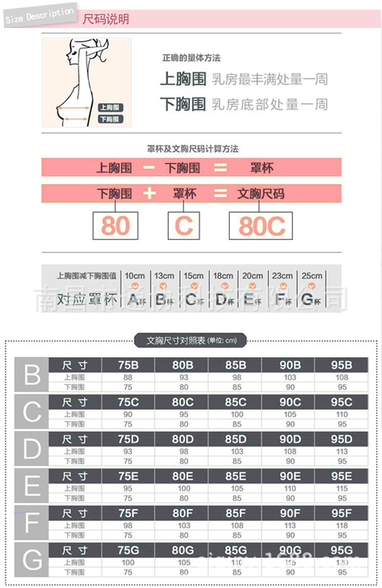 尺碼說明