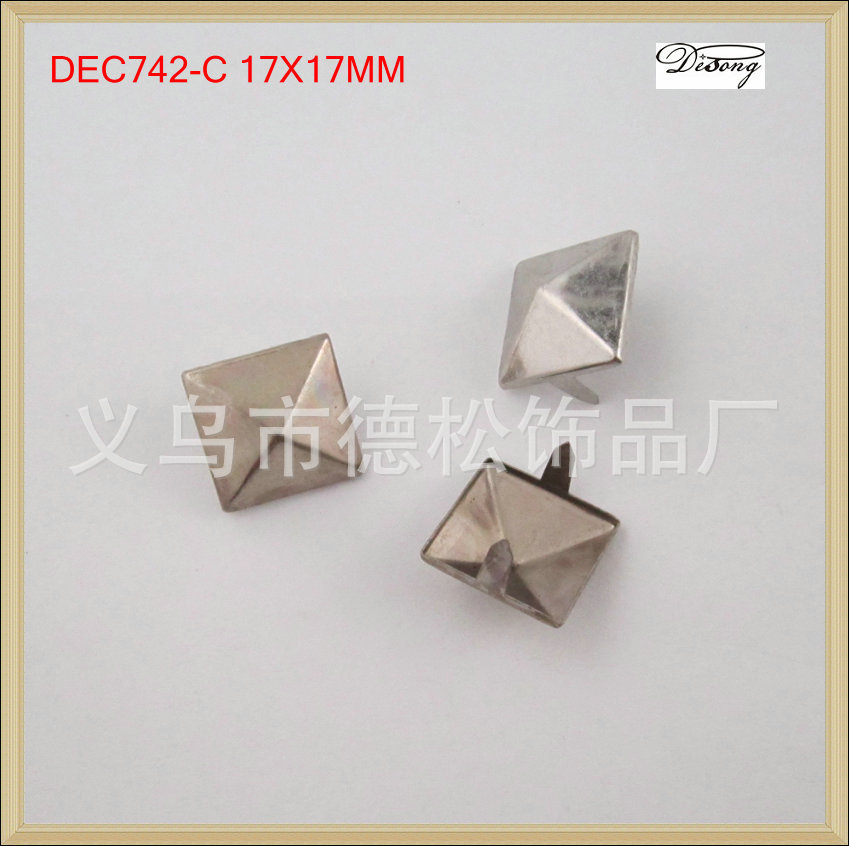 日标撞钉,双爪钉,美标欧标撞钉牛仔铆钉,电镀铆钉