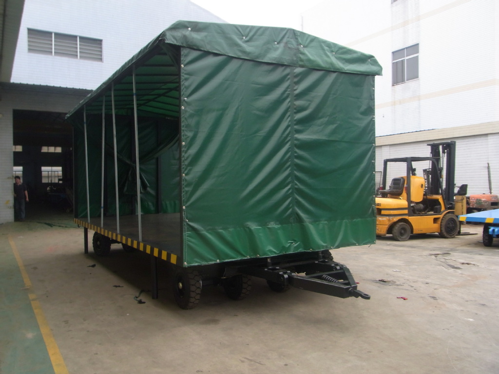 １５Ｔ双牵引雨棚式平板拖车