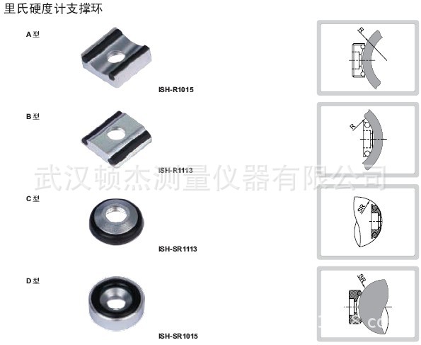里氏硬度计支撑环ISH-R1015