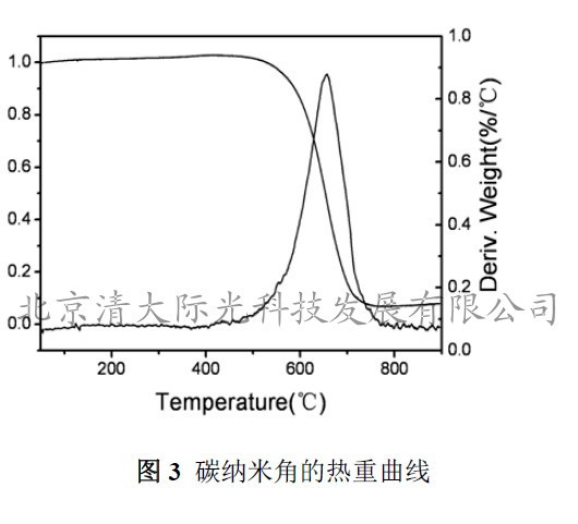 2013碳纳米角热重曲线图_副本