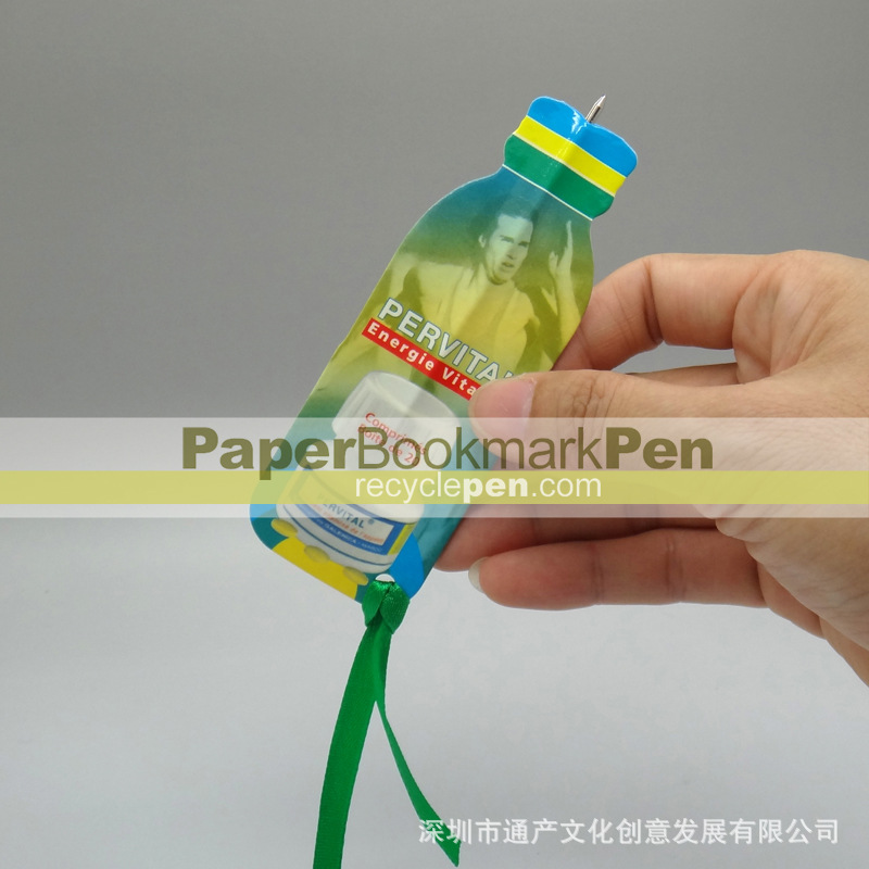 flat pen, bookmark pen