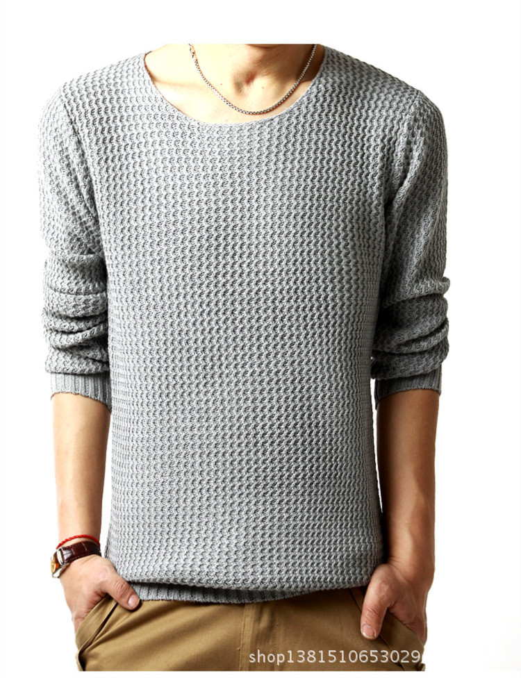 2013新款<em>毛衣男</em> 韩版 新款秋冬男装毛衫男士套