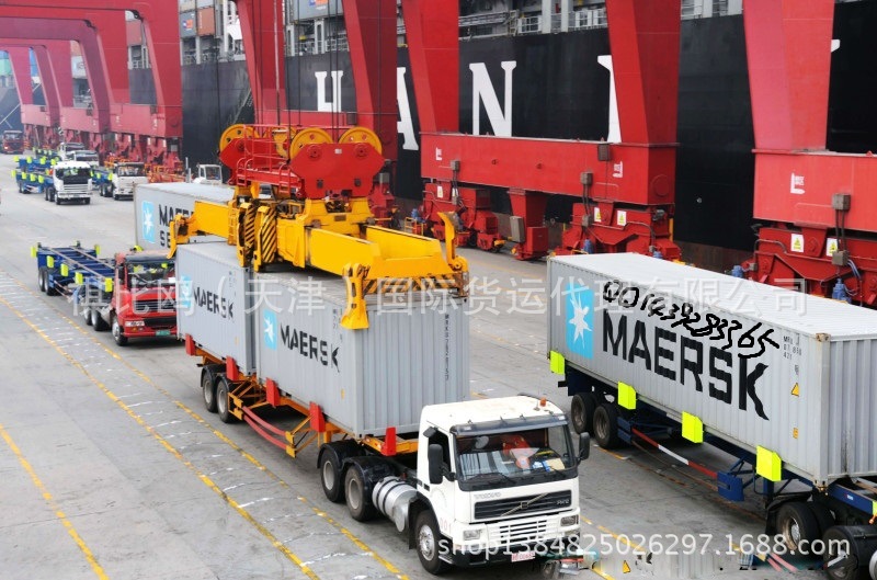 原来集装箱是这样上船的