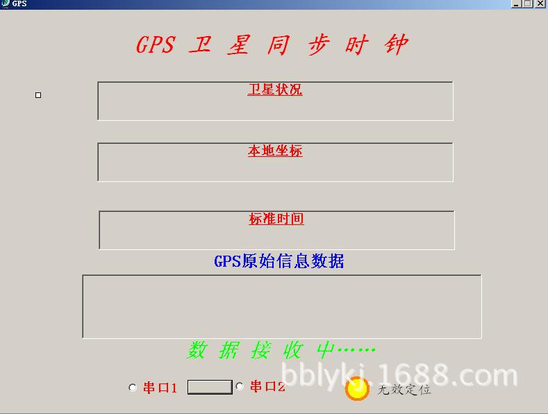 GPS时钟程序