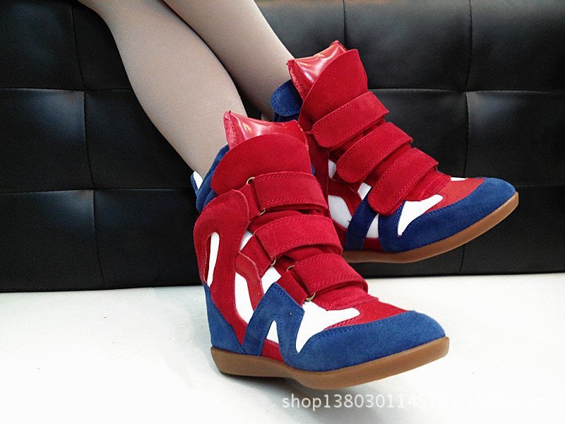 欧洲站2013秋冬季新款内增高<em>女鞋</em> 时尚<em>女</em>休闲