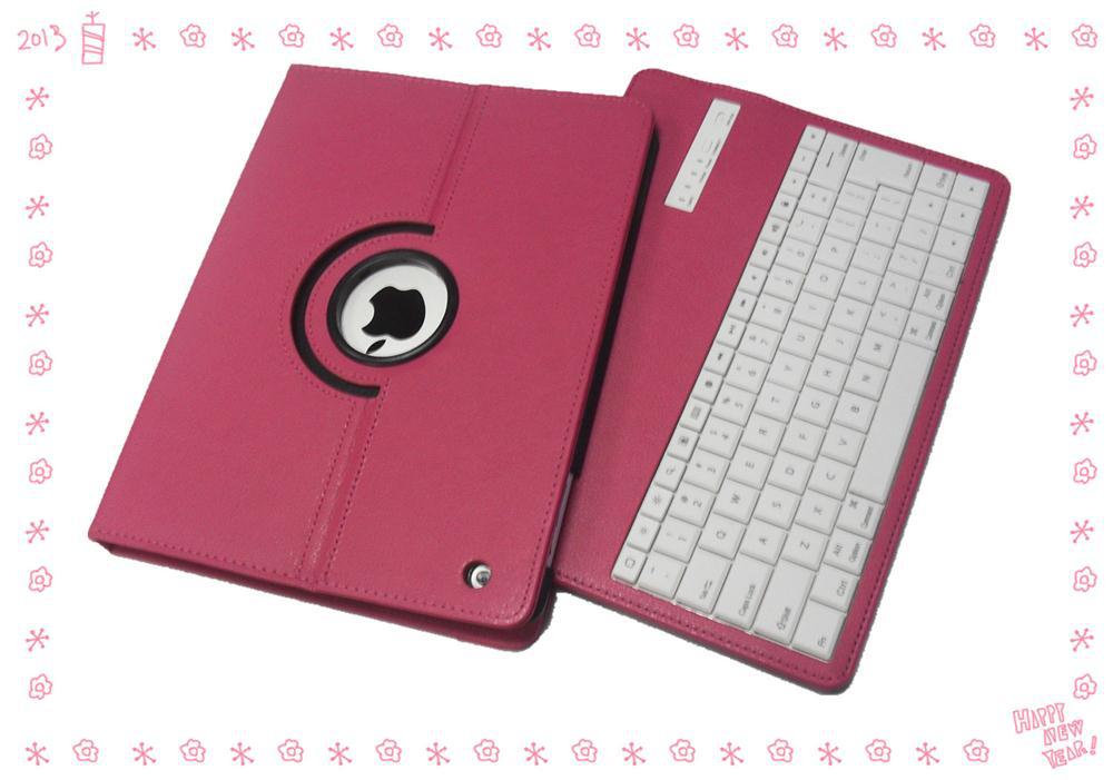 IPAD2、3無線藍牙鍵盤皮套、分體式鍵盤皮套