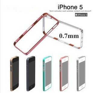 iPhone5 邊框 保護殼 蘋果5 超薄 金屬邊框0.7mm 手機殼 外殼工廠,批發,進口,代購