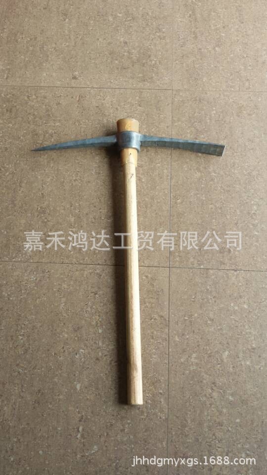 常年批发出口农用工具 供应优质h304锄头配套新型木柄 园艺工具