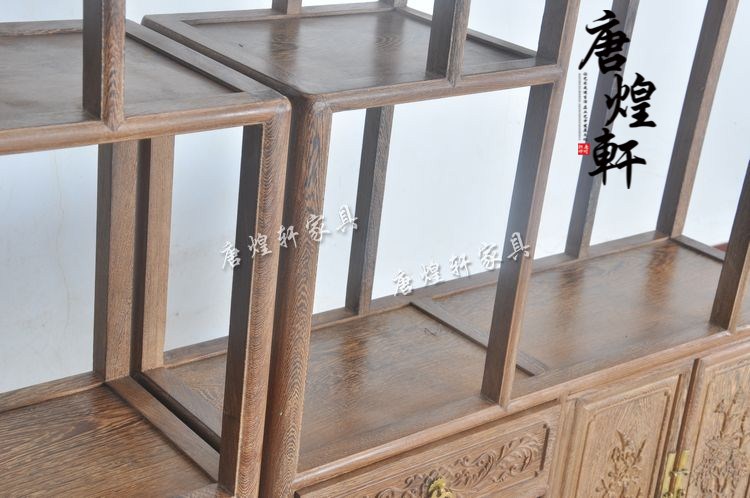 鸡翅木新式博古架 (5)