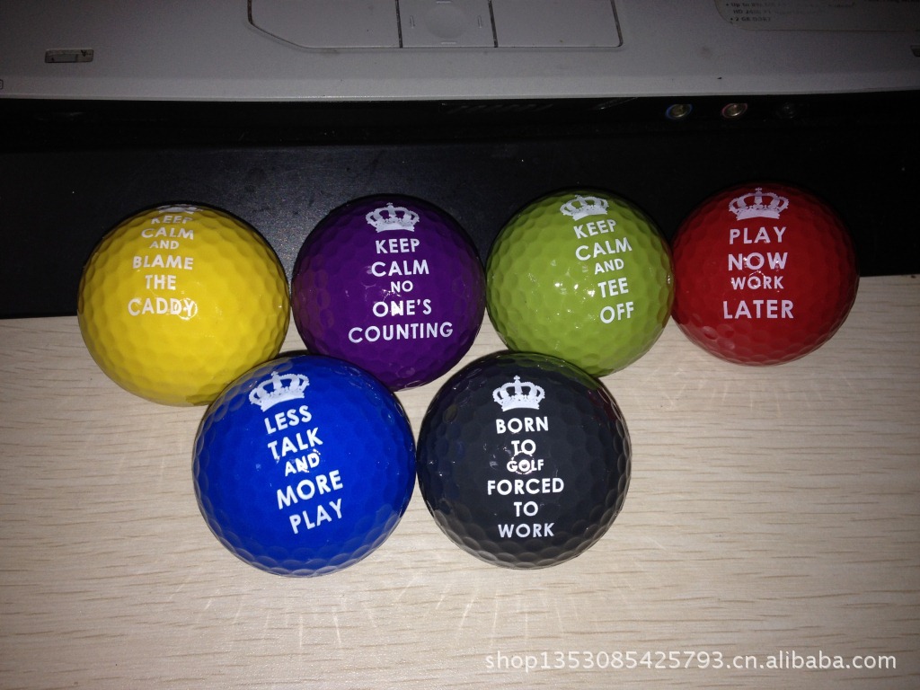【高难度印刷高尔夫球 高尔夫球 高尔夫练习球