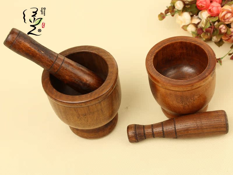 【捣蒜器蒜臼 木制搅蒜器 捣蒜泥器 捣药罐捣碎加工器 批发】价格,厂家,图片,木质、竹质工艺品,莆田市涵江区华兴工艺厂-马可波罗网